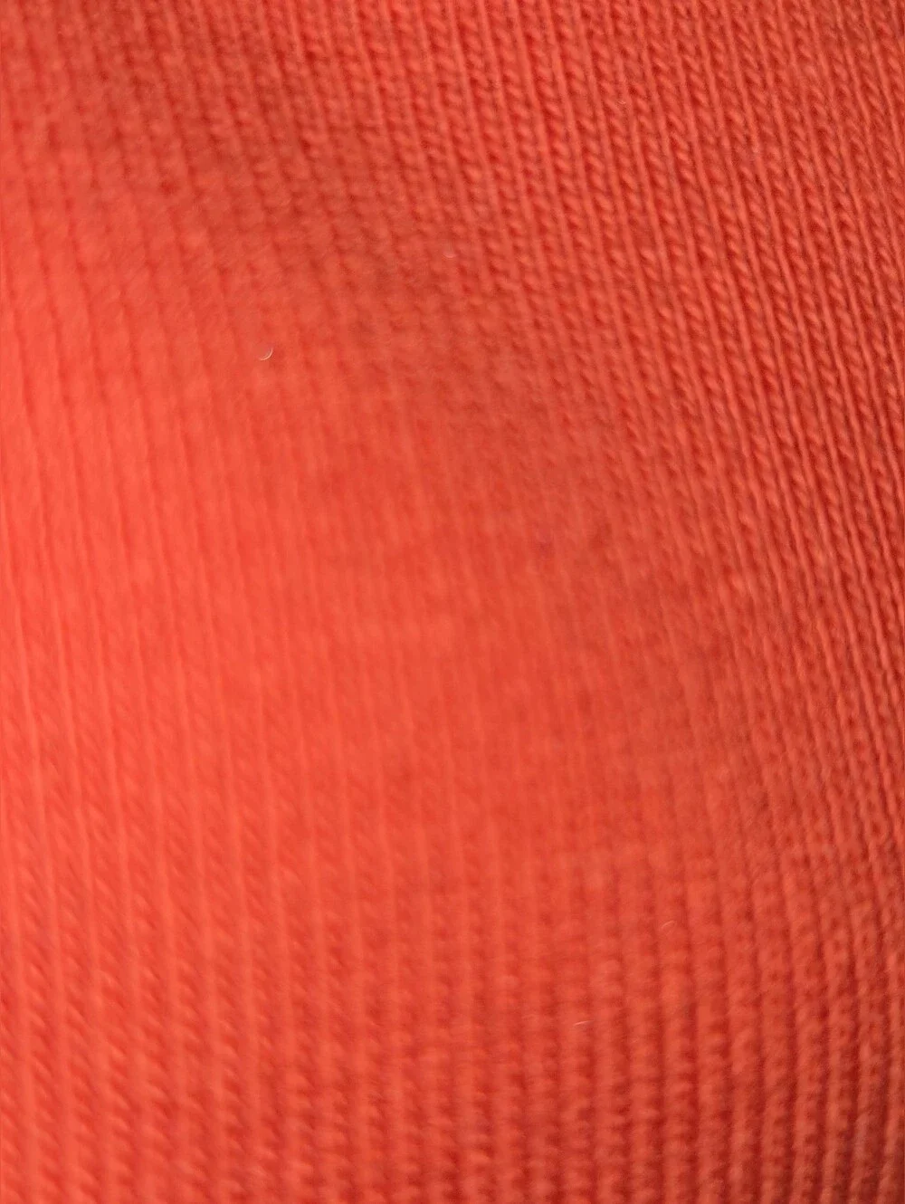 Vintage Ralph Lauren Sport Orange Ribbed Long Sleeve Shirt Blue Pony XL